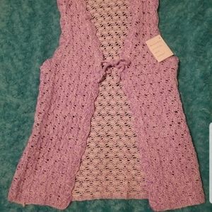 Crocheted vest